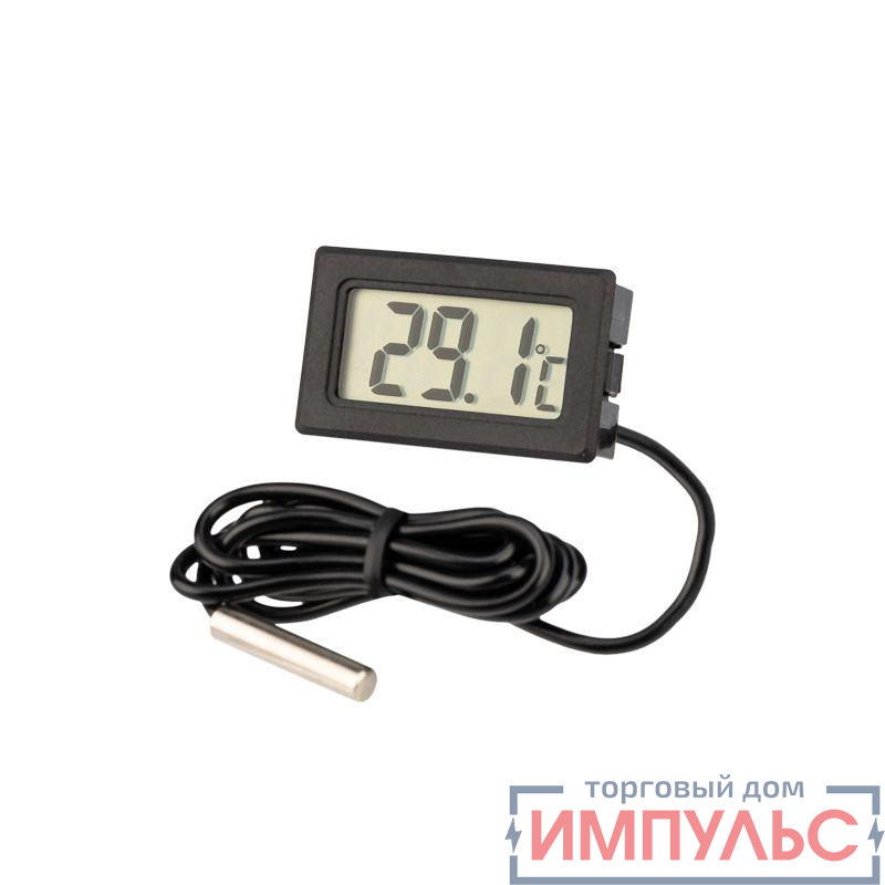 Термометр электронный с дистанционным датчиком измерения температуры Rexant 70-0501