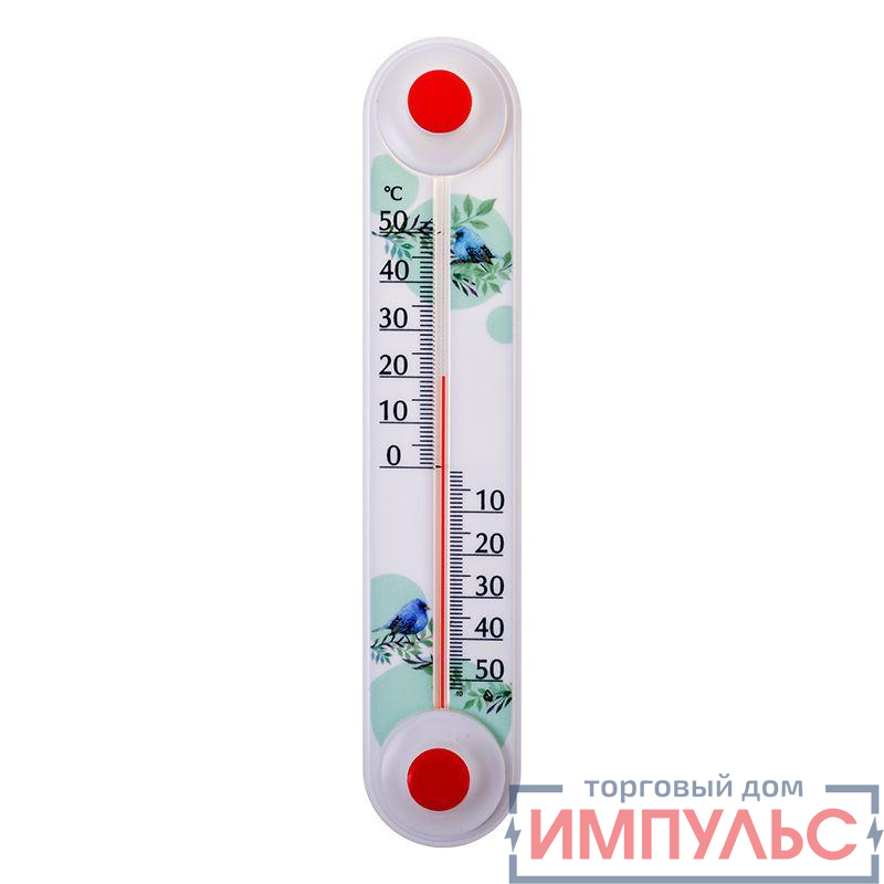 Термометр оконный крепление "Липучка" Rexant 70-0601