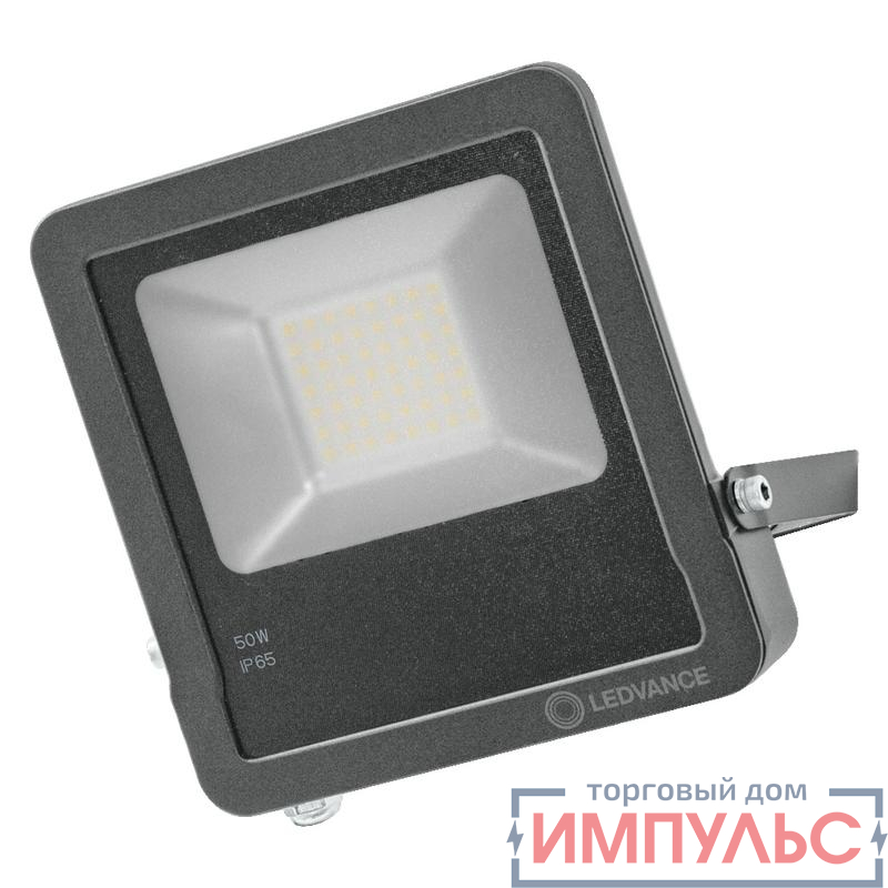Прожектор светодиодный SMART 50Вт 4250лм 3000К IP65 DIM WiFI регулируемый темн. сер. LEDVANCE 4058075474666