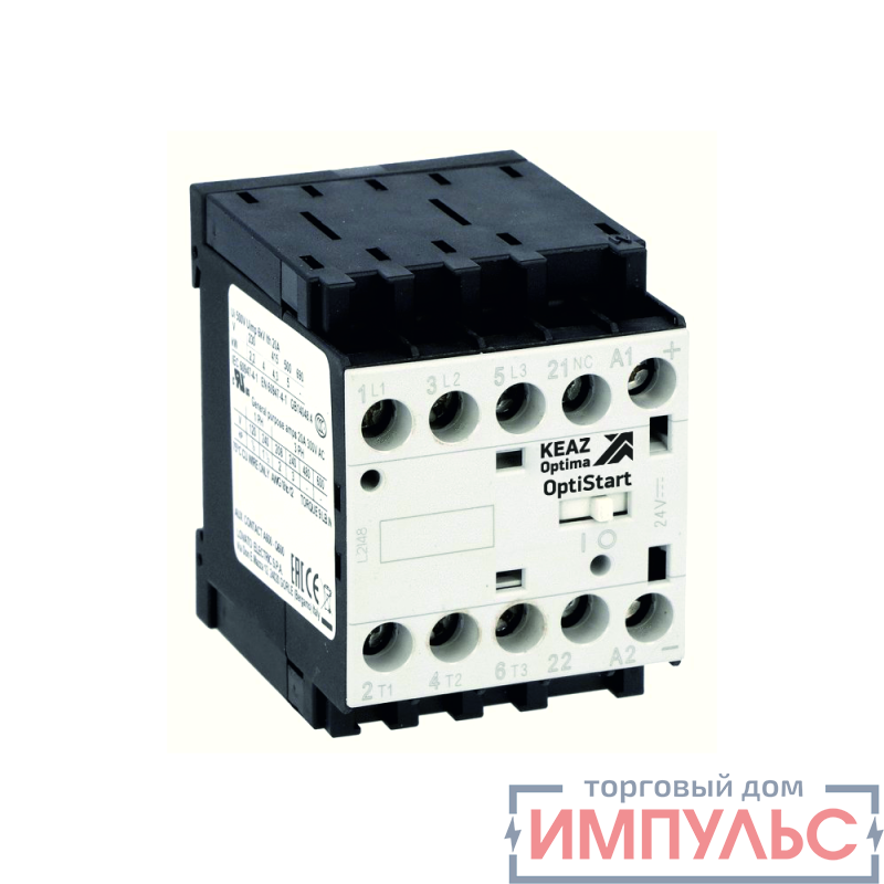 Мини-контактор OptiStart K-M-09-30-10-D060-P с выводами под пайку КЭАЗ 335678