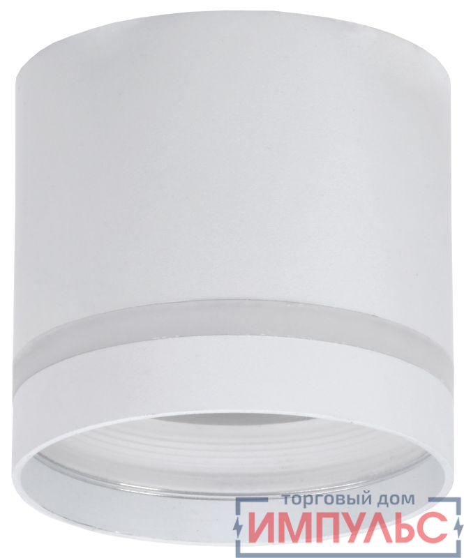 Светильник 4016 накладной потолочный под лампу GX53 бел. IEK LT-UPB0-4016-GX53-1-K01