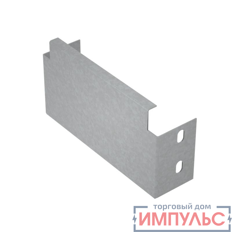 Заглушка для лотка 200х80 "ПЛЮС" INOX316L КМ PL11006