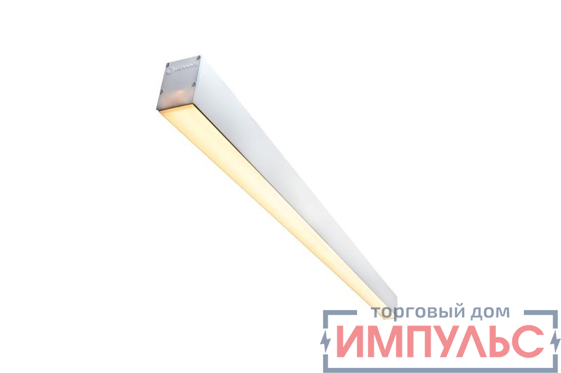 Светильник светодиодный ECO CLASS LIGHTLINE 40Вт 4000К 4000лм IP20 линейный подвесной бел. 1500мм LEDVANCE 4058075321625