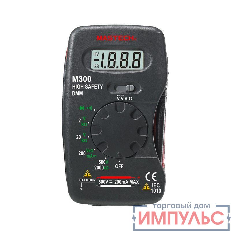 Мультиметр портативный M300 Mastech 13-2006