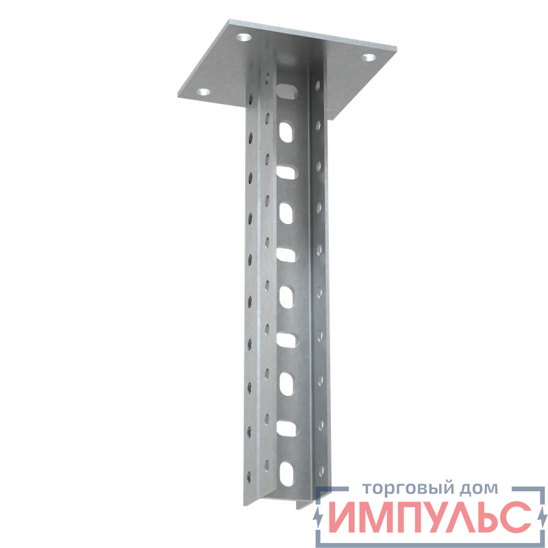 Стойка потолочная универсальная двойная усиленная L1500 2UPTU1500 INOX304 КМ LO7849