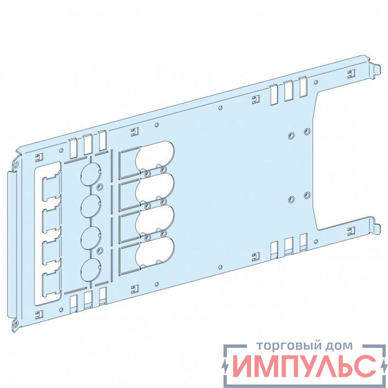 Плата монтажнаягоризонт. NS630 4п SchE 03454