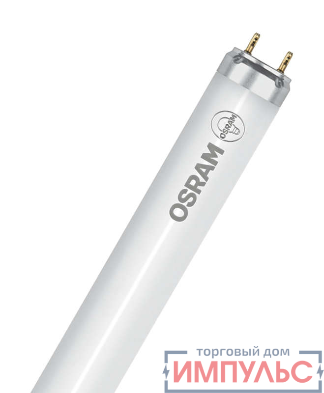 Лампа светодиодная SubstiTUBE Basic T8 9W/830 (замена 18Вт) 9Вт стекл. 3000К тепл. бел. G13 800лм 220-240В 600мм AC OSRAM 4058075151451