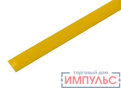Трубка термоусадочная 13.0/6.5 1м желт. REXANT 21-3002