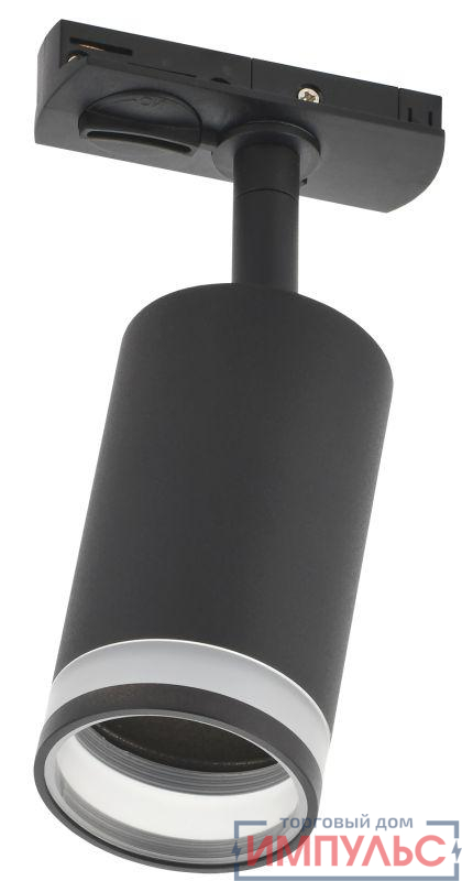 Светильник 4116 декоративный трековый поворотный GU10 черн. IEK LT-USB0-4116-GU10-1-K02