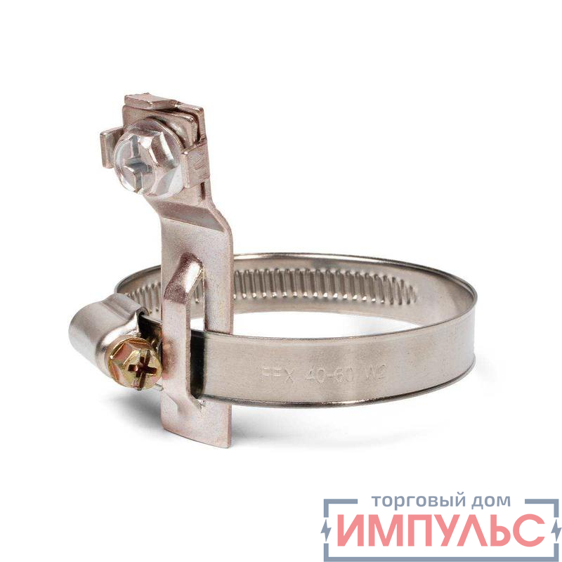 Хомут заземления УХЗ (INOX) (25-40)/W2 (уп.50шт) Fortisflex 83244