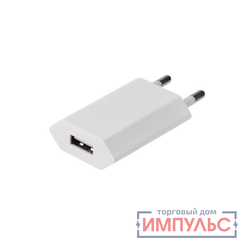 Устройство зарядное сетевое для iPhone/iPad USB 5В 1А бел. Rexant 16-0273 3