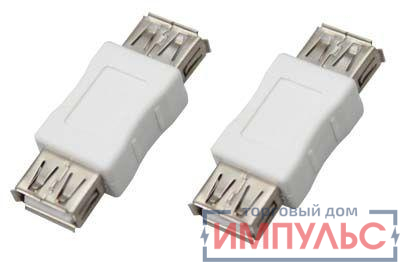 Переходник гнездо USB-А (Female)-гнездо USB-А (Female) Rexant 18-1172