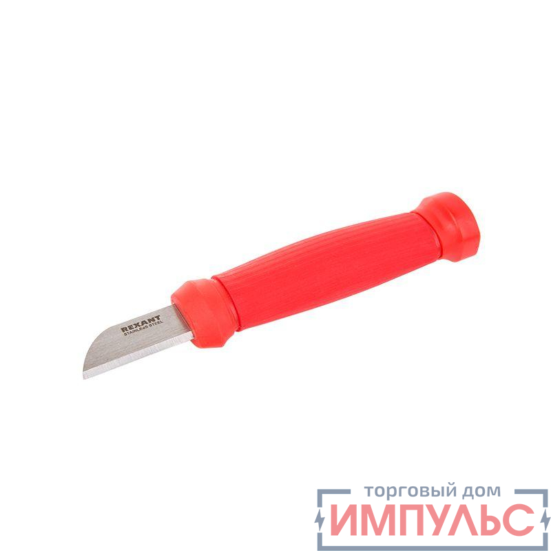 Нож монтажника нержавеющая сталь лезвие 42мм Rexant 12-4932