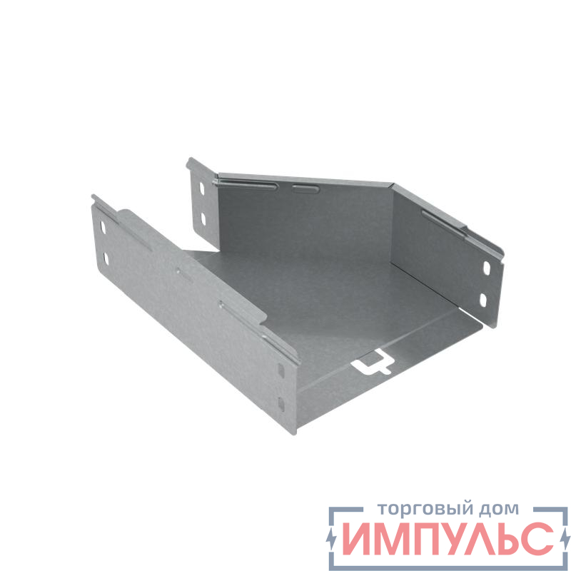 Переходник для лотка левый 80х100-200 "ПЛЮС" PDplus80-100-200-L INOX304 КМ PL5839