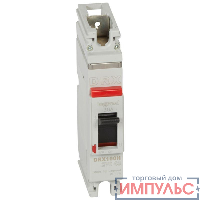 Выключатель автоматический 1п 30А 36кА DRX125 термомагнитн. расцеп. Leg 027043