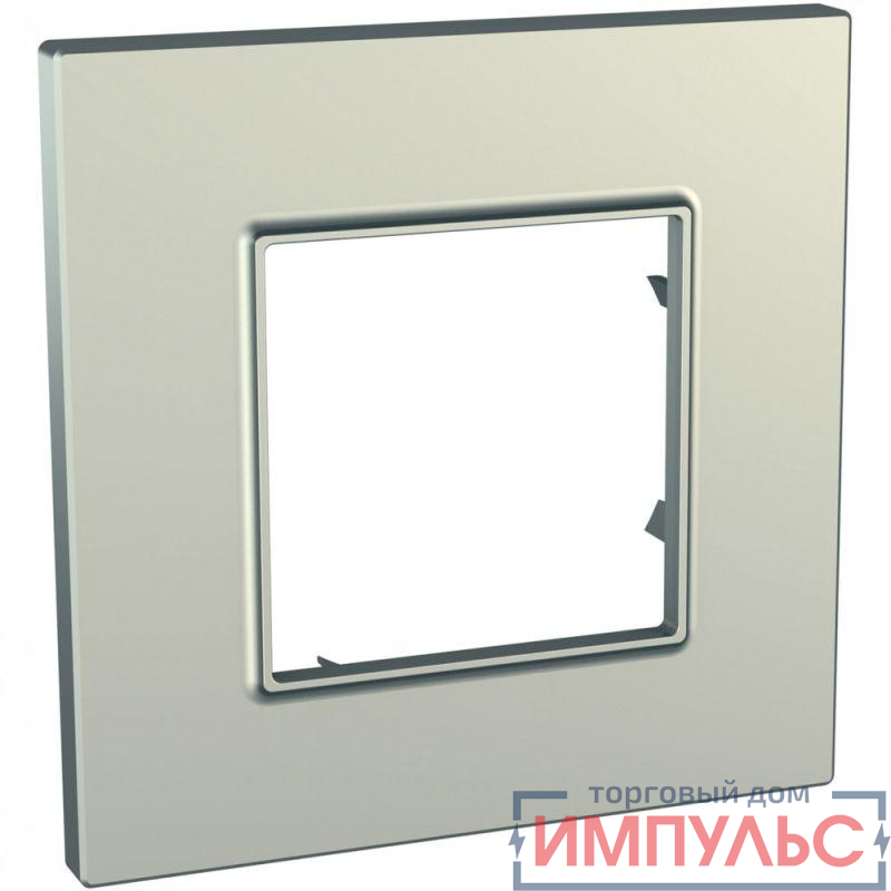 Рамка 1-м Unica quadro титан SchE MGU6.702.57