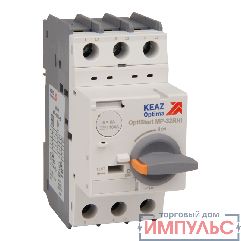 Выключатель автоматический 2.5А OptiStart MP 32RHI КЭАЗ 251715