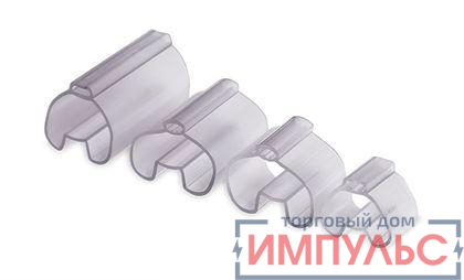 Трубочка прозрачная для жесткой маркировки 10.0–14.0мм длина 15мм (уп.200шт) DKC TUB1505