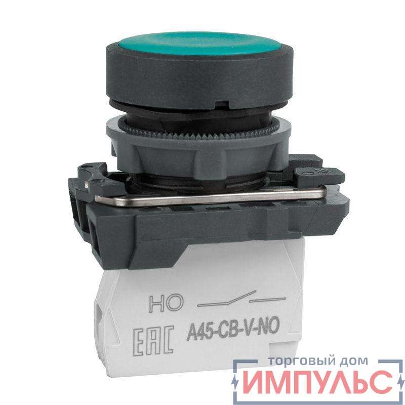 Кнопка OptiSignal D22 C5-P-310 зел. пластик 1НО XB5AA31 КЭАЗ 332181