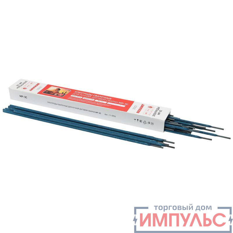 Электрод MP-3C 450мм 4мм (уп.3кг) Rexant 11-0952