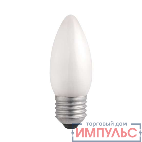 Лампа накаливания B35 240V 40W E27 frosted JazzWay 3320560