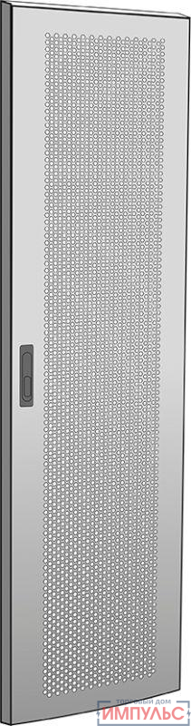 Дверь перфорированная для шкафа LINEA N 38U 600мм сер. ITK LN35-38U6X-DP
