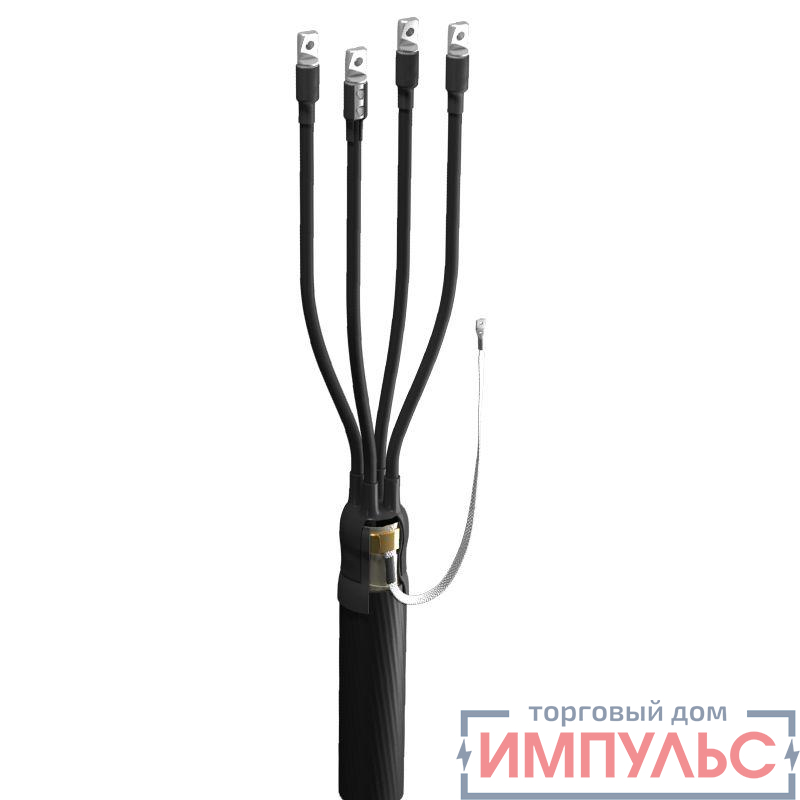 Муфта кабельная концевая универсальная 1кВ 4 ПКВ(Н)Тпб-1 (70-120) без наконечн. (пластик с броней) ЗЭТАРУС zeta20713