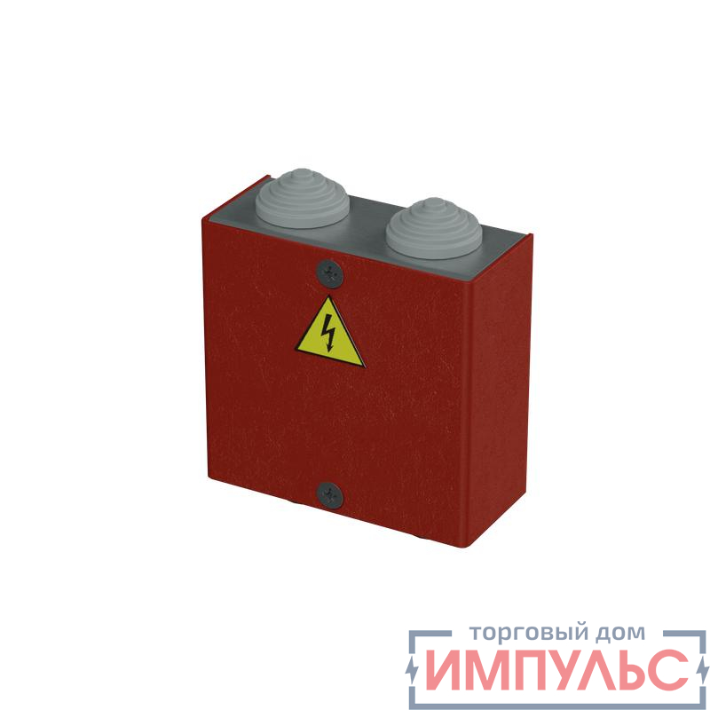 Коробка распределительная огнестойкая 130х130х40мм IP41 КРОПС-ST2 FRJB-KM-ST2-6-04-КРОПС-IP41 для кабелей до 6кв.мм 4 клеммы КМ KR0090