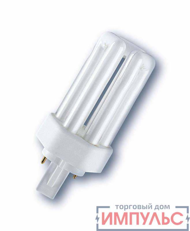 Лампа люминесцентная компакт. DULUX T 18W/840 Plus GX24d-2 OSRAM 4050300333465