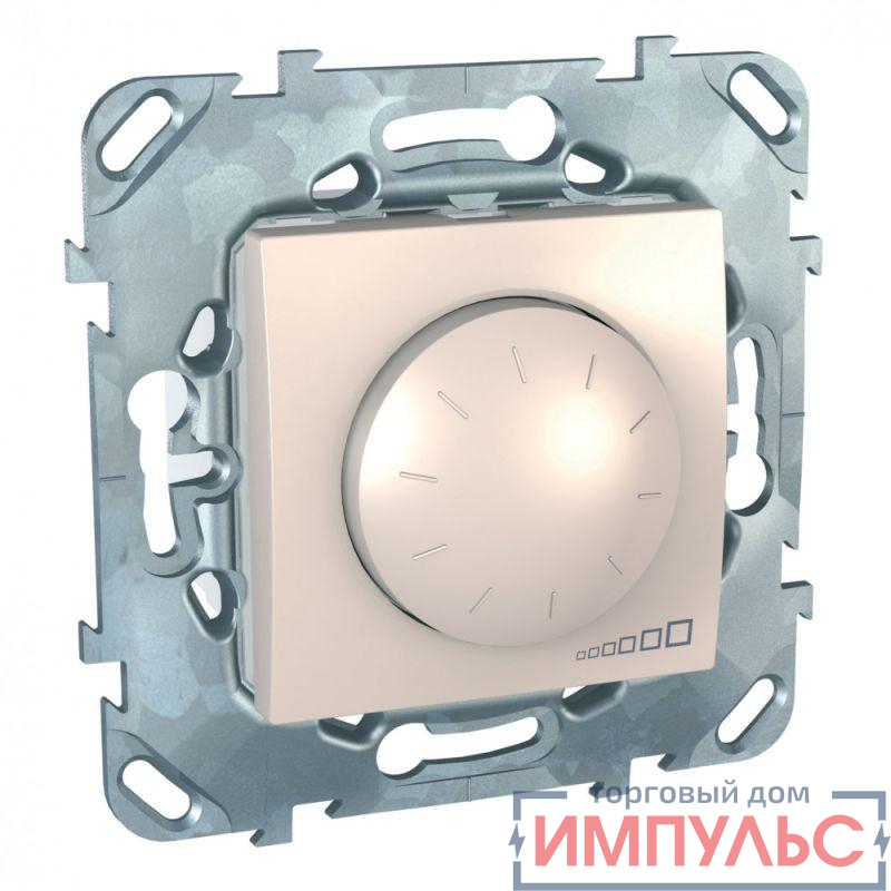 Механизм светорегулятора поворотно-нажимного СП Unica универс. беж. SchE MGU5.513.25