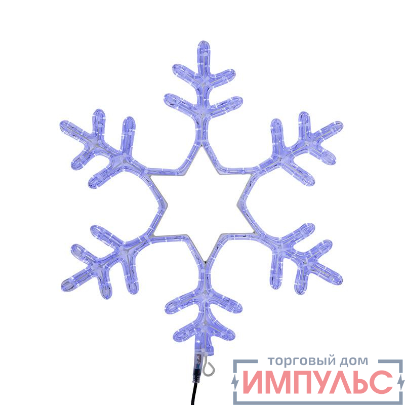 Фигура "Снежинка LED" 55смх55см син. 28Вт 220В IP44 NEON-NIGHT 501-335