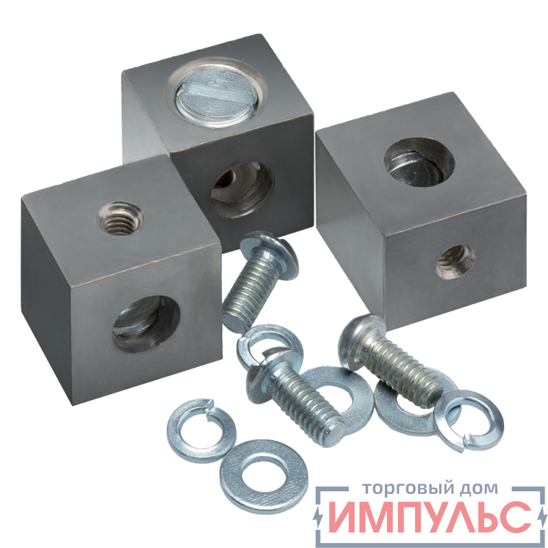 Комплект зажимов OptiMat E100-16..50А-УХЛ3-РЕГ (уп.3шт) КЭАЗ 273938