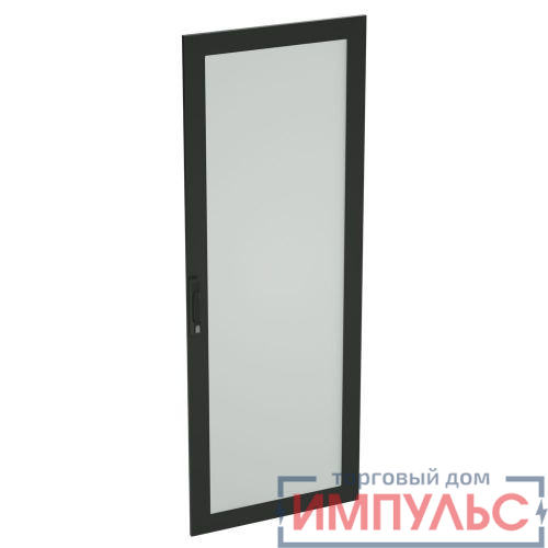 Дверь с ударопрочным стеклом для шкафов CQE 2200х600 RAL9005 DKC R5ITCPTED2260B