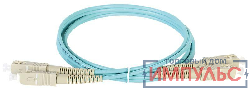 Патч-корд оптический коммутационный соединительный для многомодового кабеля (MM); 50/125 (OM4); LC/UPC-SC/UPC (Duplex) (дл.70м) ITK FPC5004-LCU-SCU-C2L-70M