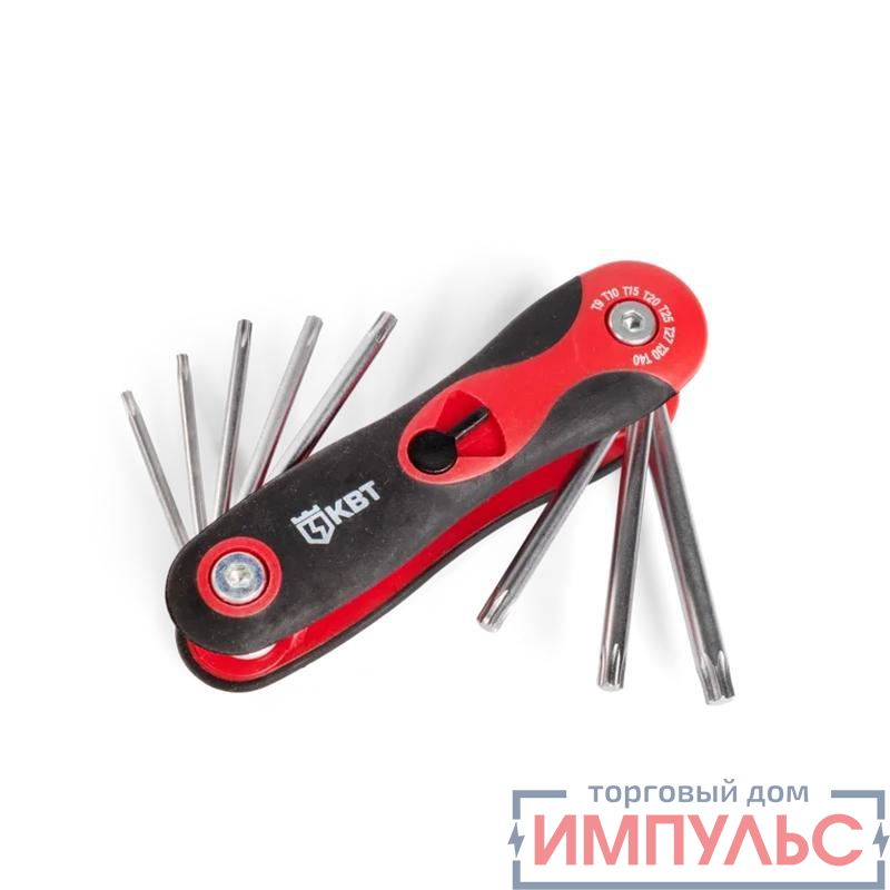 Набор торцевых ключей TORX НТК-Т-08 КВТ 80958