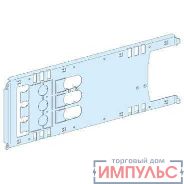 Плата монтажная горизонт. NS630 3п SchE 03453
