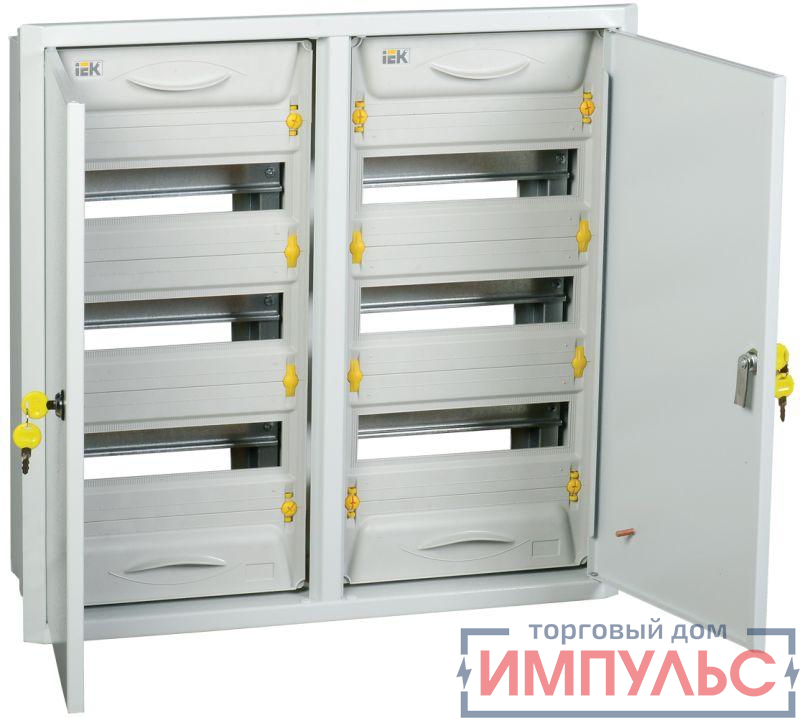 Корпус металлический ЩРв-2х36з-0 36 УХЛ3 IP31 PRO IEK MKM15-V-2X36-31-ZU