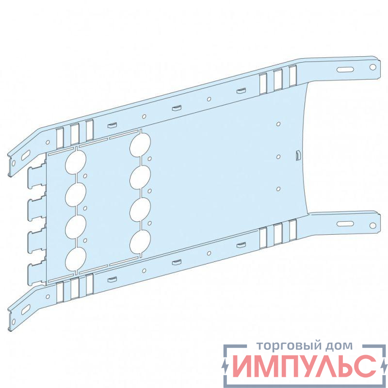 Пластина горизонт. ст. 4п NS-INS630 с рыч. упр. Sche 03452