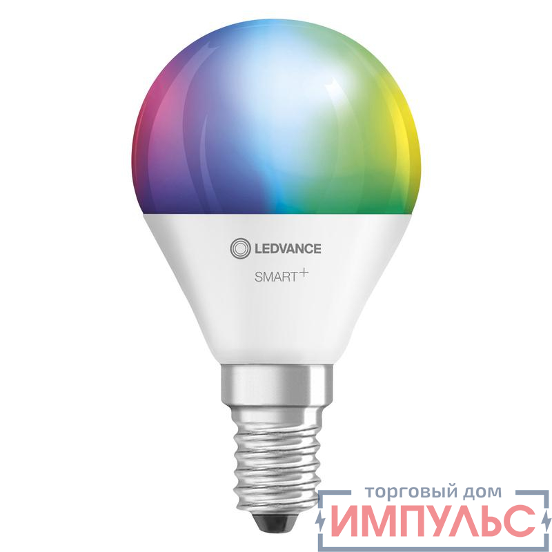 Лампа светодиодная SMART+ WiFi Mini Bulb Multicolour 5Вт (замена 40Вт) 2700…6500К E14 (уп.3шт) LEDVANCE 4058075485990