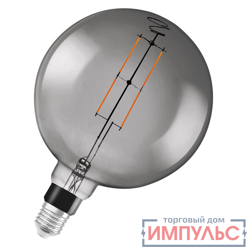Лампа светодиодная SMART+ Filament Globe Dimmable 37 6Вт/2700К E27 LEDVANCE 4058075486188