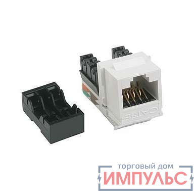 Коннектор RJ45 кат.5E UTP неэкранир. Simon Connect CJ545U