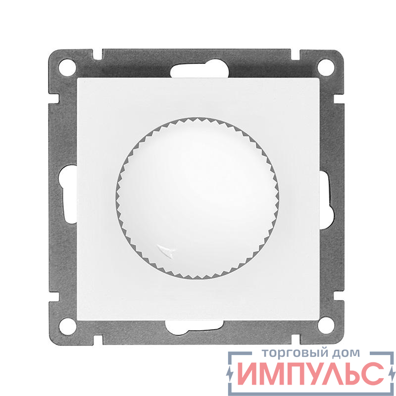 Светорегулятор СП Афина 500Вт механизм бел. Universal A0101