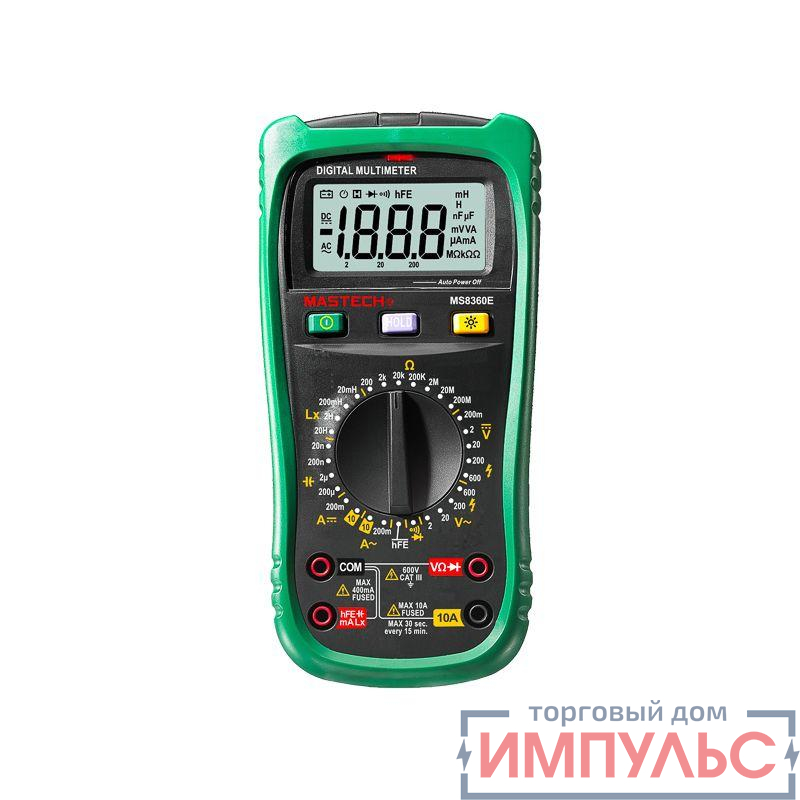 Измеритель емкости и индуктивности (RLC-метр) MS8360E Mastech 13-2028