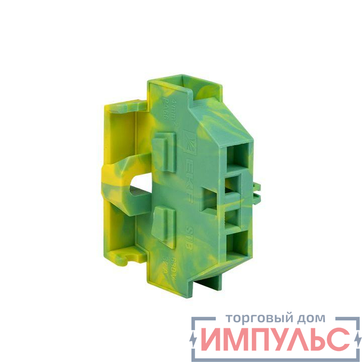 Миниклемма STB-1.5 18A желт./зел. (уп.50шт) PROxima EKF stb-m-1.5-y-green-r