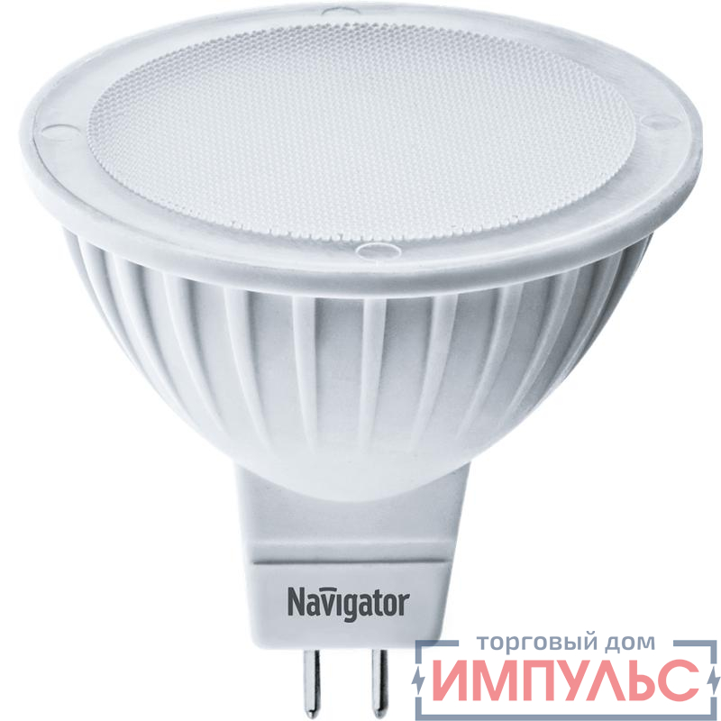 Лампа светодиодная 80 552 NLL-MR16-6-230-4K-GU5.3-FR-SV 6Вт матовая 4000К нейтр. бел. GU5.3 480лм 176-264В Supervision Navigator 80552