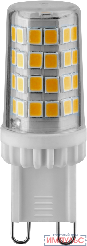 Лампа светодиодная 80 256 NLL-P-G9-6-230-6.5K-NF прозрачная 6500К холод. бел. 520лм 220-240В без пульсаций Navigator 80256