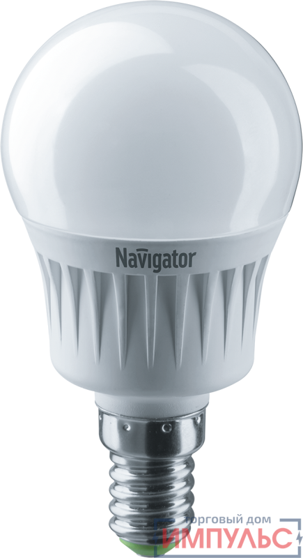 Лампа светодиодная 94 468 NLL-G45-7-230-4K-E14 7Вт шар 4000К нейтр. бел. E14 560лм 176-264В Navigator 94468