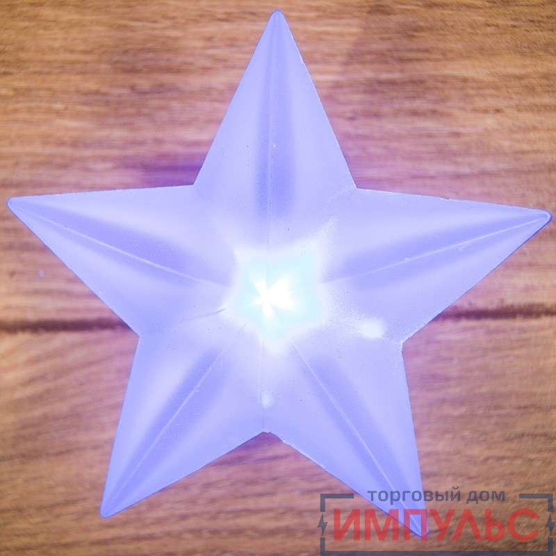 Фигура светодиодная &quot;Звезда&quot; RGB на присоске 9х9см Neon-Night 501-035