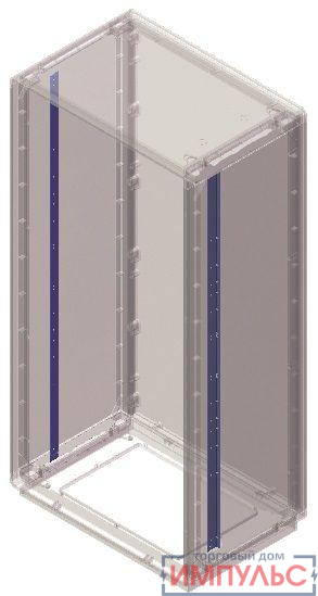 Стойка вертикальная для шкафов Conchiglia В=400мм 2шт DKC CN5UKG04