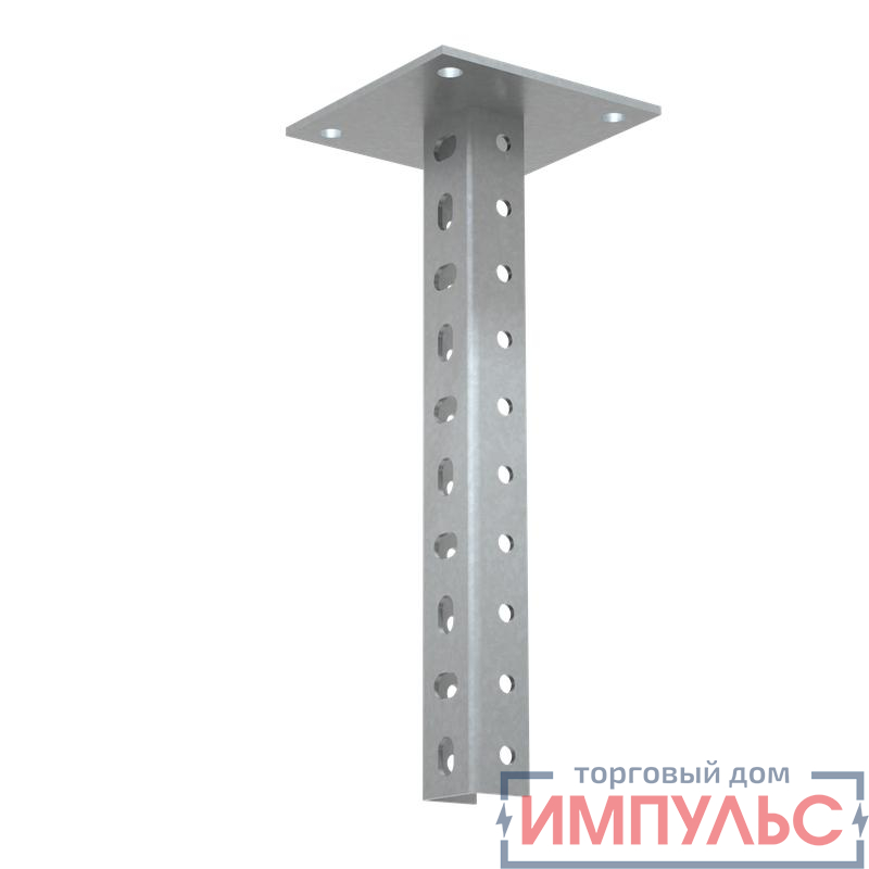 Стойка потолочная универсальная усиленная L1800 UPTU1800 INOX304 КМ LO9301